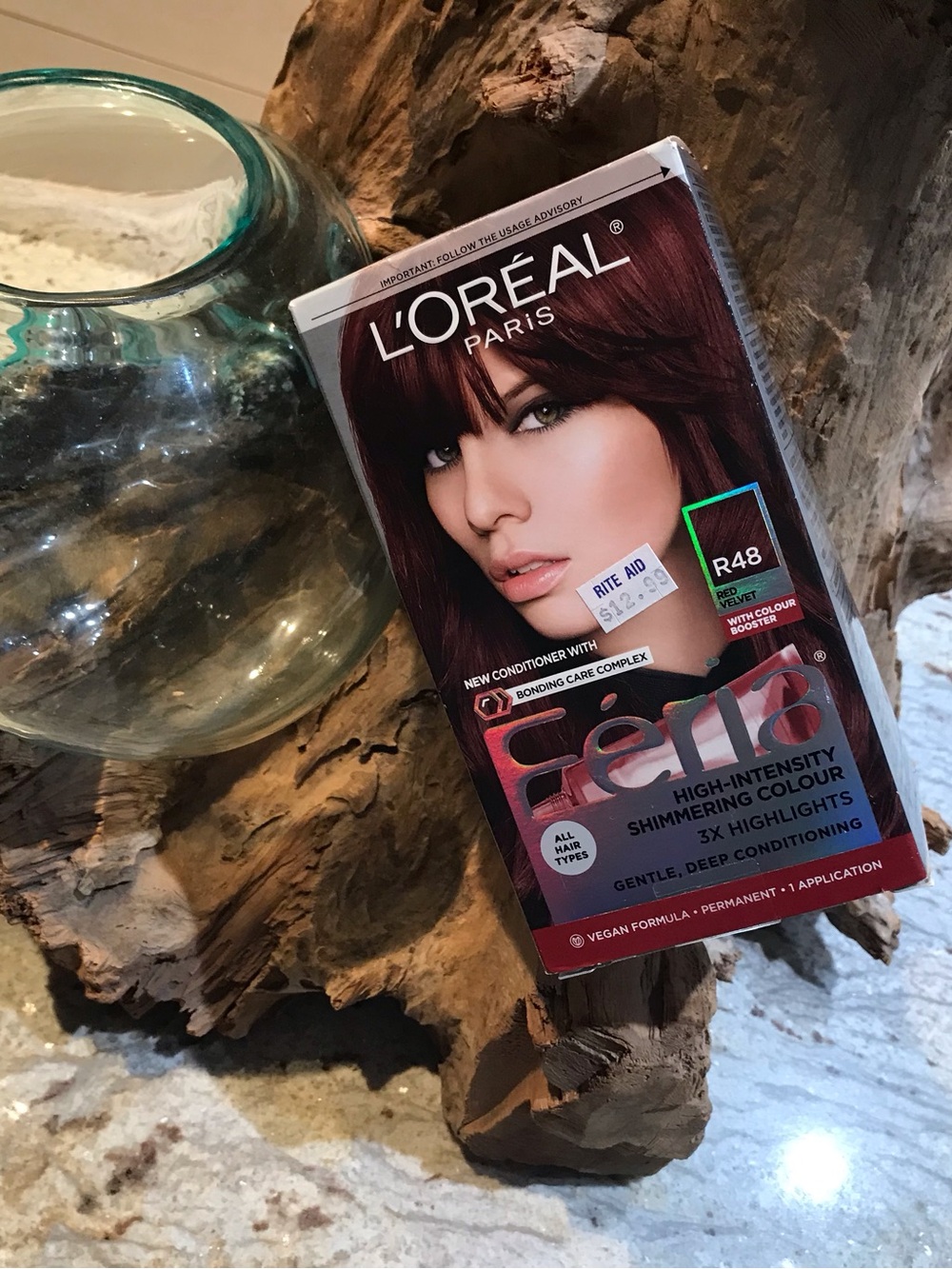 L'Oréal Feria High-Intensity Shimmering Hair Colour R48 Red Velvet